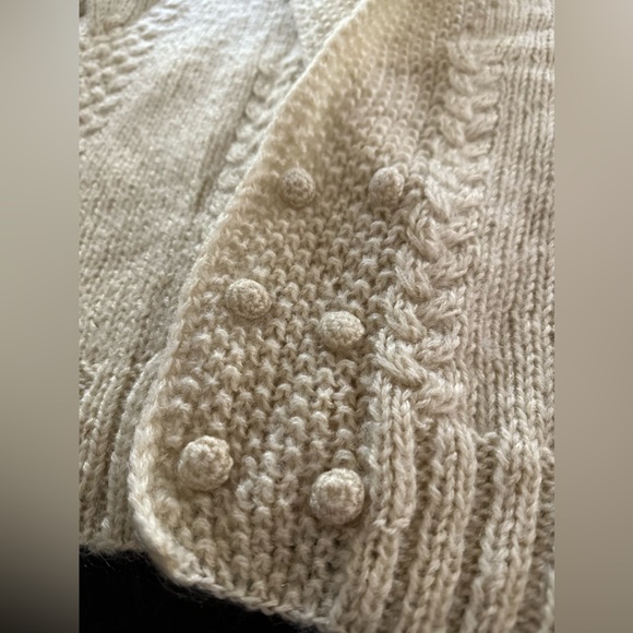 Vintage Beldoch Popper hand knitted Sweater Sz L - Picture 3 of 12